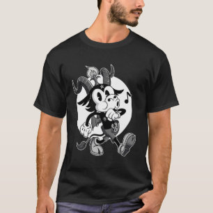 T-shirt Blackcraft athée Satan Baphomet Chèvre Coon Lucife