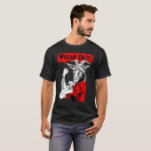 T-shirt Blackcraft Baphomet Wiccan Do It Satanic Feminist (Devant entier)