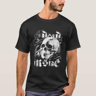 T-shirt Blackcraft Vintage mort à l'intérieur du crâne Le