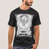 T-shirt Blackcraft Witchy Skeleton Death the Grim Reaper T (Devant)