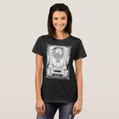 T-shirt Blackcraft Witchy Skeleton Death the Grim Reaper T (Devant entier)