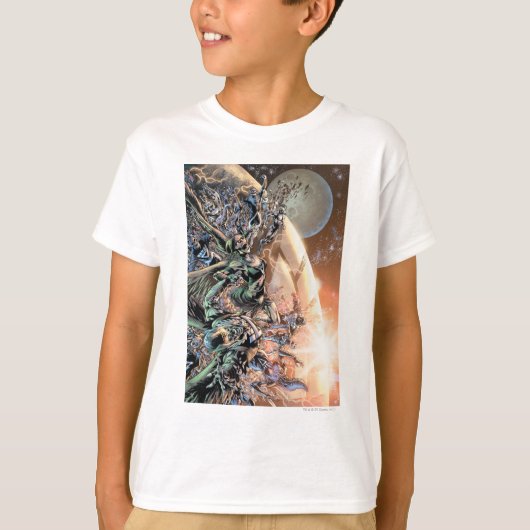 T-shirt Blackest Night Group et Moon (Devant)