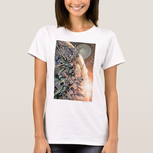 T-shirt Blackest Night Group et Moon (Devant)