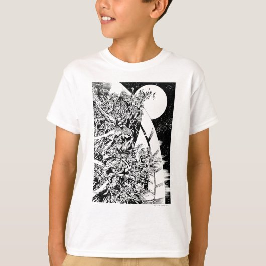 T-shirt Blackest Night Group et Moon 2 (Devant)