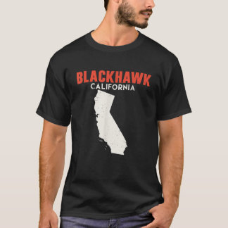 T-shirt Blackhawk California USA State America Travel Cali