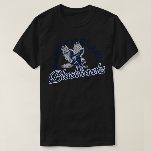 T-shirt Blackhawks de East Highland (Design devant)