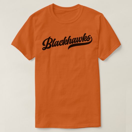 T-shirt Blackhawks Retro Chicago Blackhawks (Design devant)