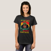 T-shirt Blackity Black Chaque mois Black History Black Wom (Devant entier)