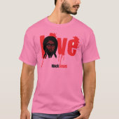 T-shirt blackjesuslove (Devant)