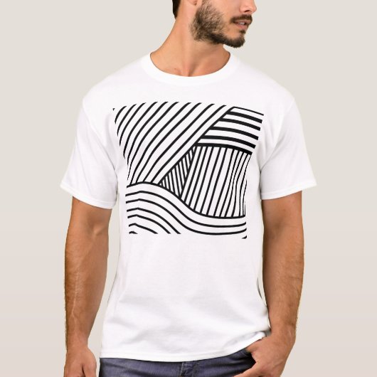 T-shirt Blacklines (Devant)