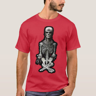 T-shirt BlackMetal Homunculus Skeleton Artwork 1
