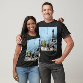 T-shirt Blackpool, Angleterre (Unisexe)