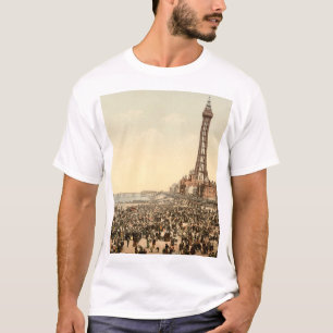 T-shirt Blackpool Tower III, Lancashire, Angleterre