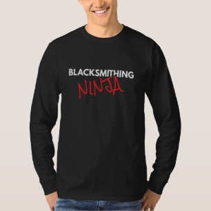 T-shirt Blacksmier Ninja Fun Blacksmith