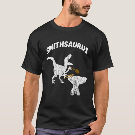 T-shirt Blacksmith Dinosaures Tongs Blacksmier T Rex Di (Devant)