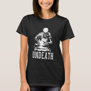 T-shirt Blacksmith Skeleton - Iron Worker Blacksmithing Un