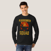 T-shirt Blacksmith Squad Blacksmithing Job (Devant entier)