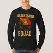 T-shirt Blacksmith Squad Blacksmithing Job (Devant)
