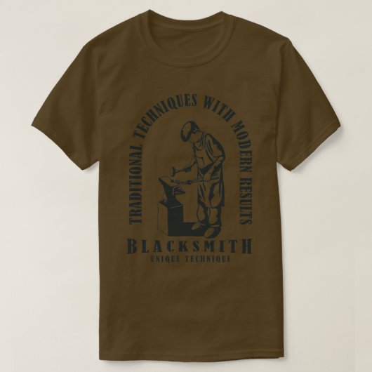 T-shirt Blacksmith Unique T (Design devant)