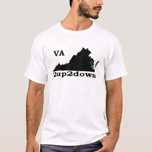 T-shirt blackva2upc (Devant)
