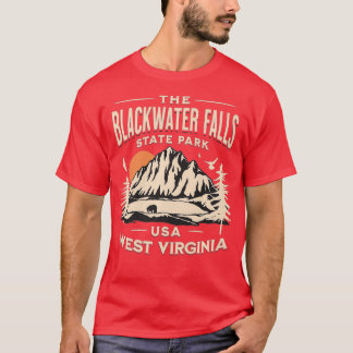 T-shirt Blackwater Falls State Park West Virginia Randonné
