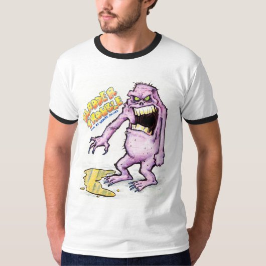 T-shirt Bladder Trouble (Devant)