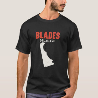T-shirt Blades Delaware USA State America Travel Delawarea