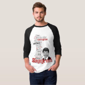 T-shirt Blago - l'histoire jusqu'ici… (Devant entier)
