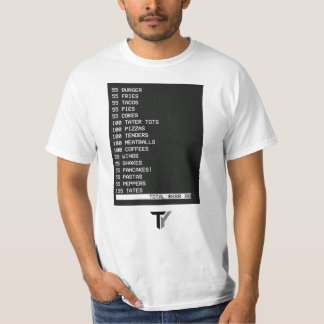 T-Shirt Blague 55 Burgers 55 Frites