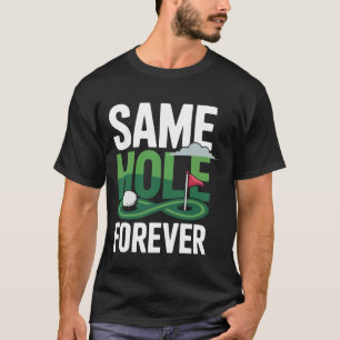 T-shirt Blague de Bague de Balle de Golf pour l'Événement 