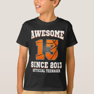 T-shirt Blague de basket-ball officielle pour adolescents 
