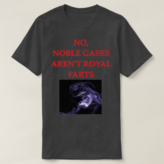 T-shirt Blague de chimie 5 1 (Design devant)