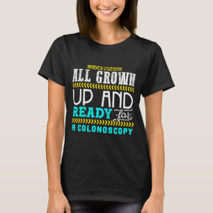 T-shirt Blague de coloscopie drôle Humour médical Checkup 