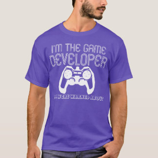 T-shirt Blague de développeur de jeu Codage Gameester Prog