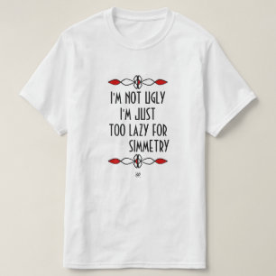 T-shirt Blague de laideur de beauté