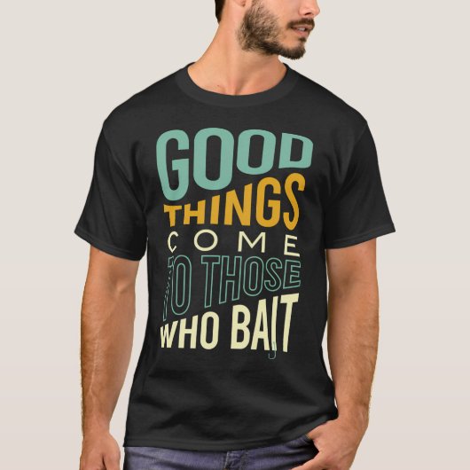 T-shirt Blague de pêche (Devant)