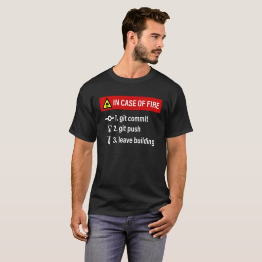 T-shirt Blague de programmeur Web Software Developer Git C (Devant entier)