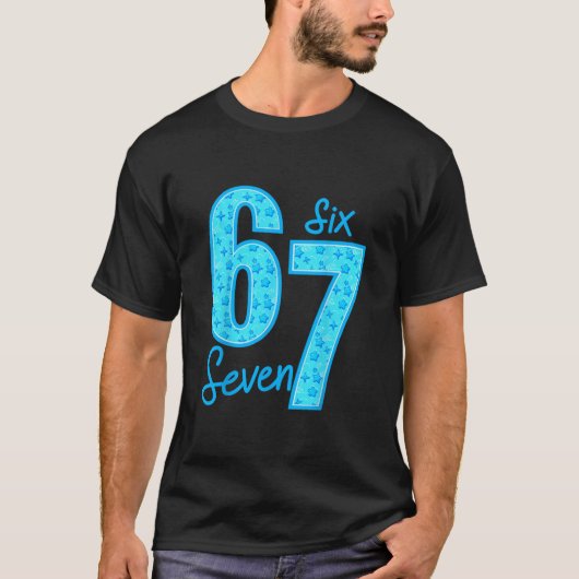 T-shirt Blague drôle Blue 67 (Devant)