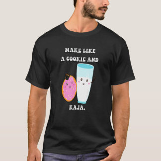 T-shirt Blague mignonne en coréen : fais comme un cookie e