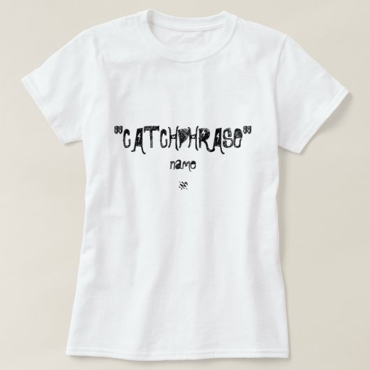 T-shirt blague "réplique culte" (Design devant)