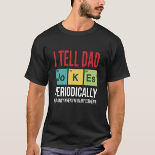 T-shirt blagues de papa drôles Dire des blagues de papa pé