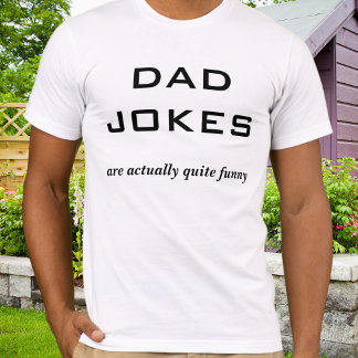 T-shirt Blagues de Papa Humour Drôle de Fête des Pères