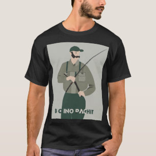 T-shirt Blagues de Papa Pêche Drôles Autocollant pour la P