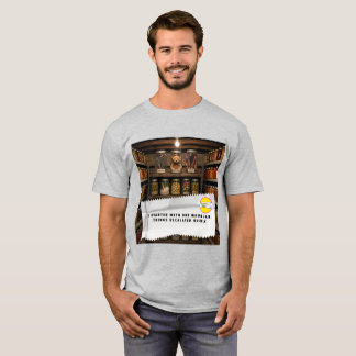 T-shirt Blagues de papier d'emballage de chewing-gum