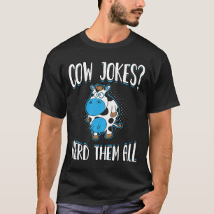 T-shirt Blagues de vache Les rassembler tous 21174