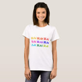 T-shirt Blah - fade (Devant entier)