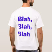 T-shirt Blah - fade (Dos)