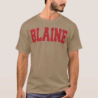 T-shirt Blaine Wa Washington Varsity Style Usa Sports fami
