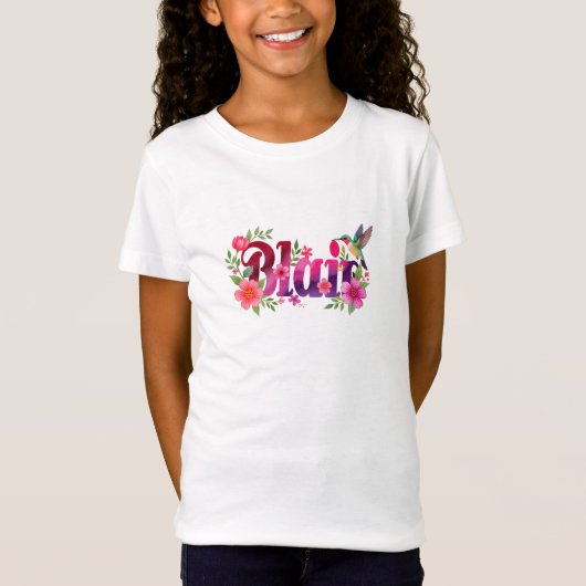 T-Shirt Blair - Personalised Shirt  - For Kids (Devant)