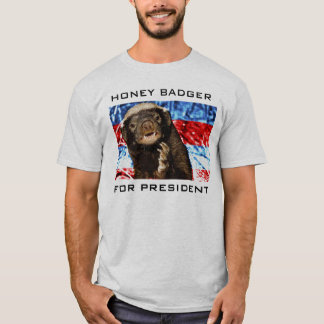T-SHIRT BLAIREAU DE MIEL POUR LE PRÉSIDENT